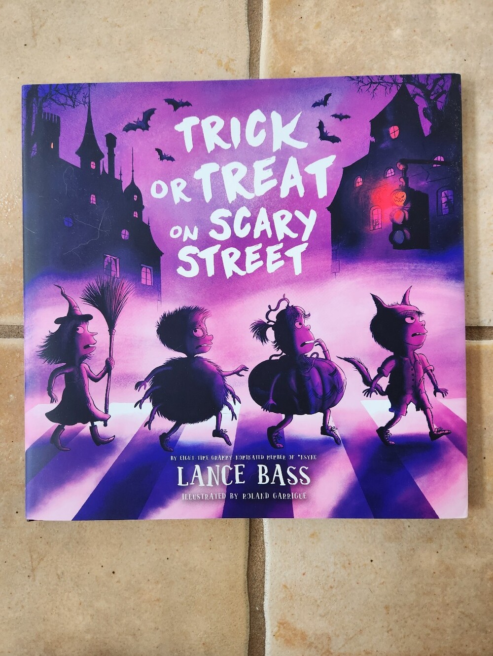 Trick Or Treat On Scary Strert Book, By Lance Bass